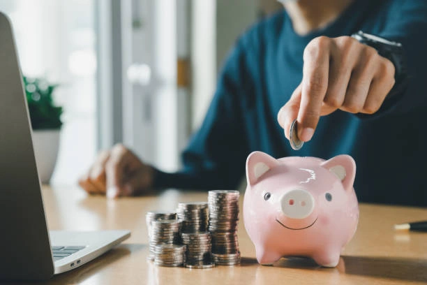 Stack of coins symbolizing safe and secure fixed deposit investments